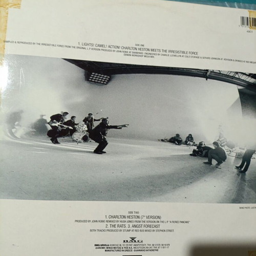 Stump Lights! Camel! Action! Charlton Heston meets the Irresistible Force vinyl record