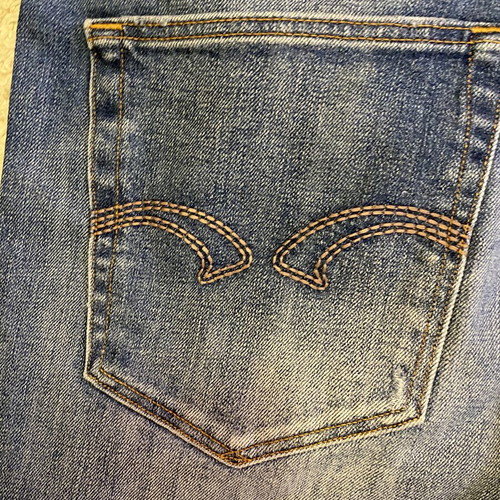Trussardi jeans used, size L, blue