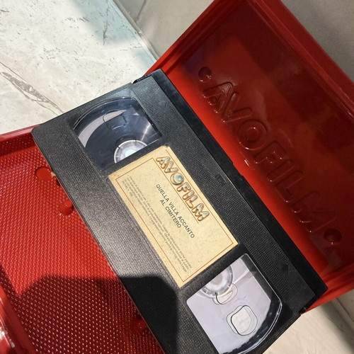 House by the Cemetery VHS Italian version used, horror thriller