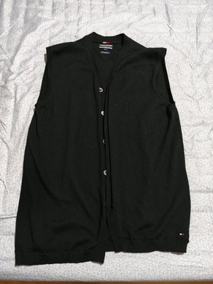 Tommy Hilfiger γιλέκο medium σαν καινούργιο, μαύρο