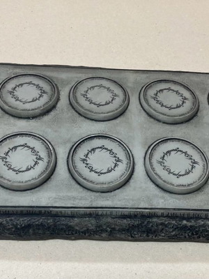 Eaglemoss 2004 Lord of the Rings Plinth Display 10 Figures Stand σαν καινούργιο