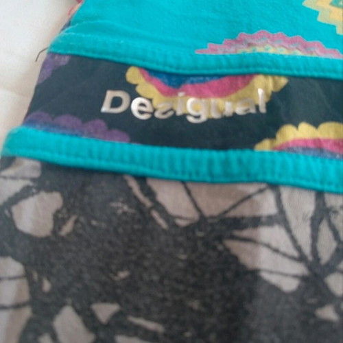 Desigual mako dress size XS like new, colorful, 100% cotton