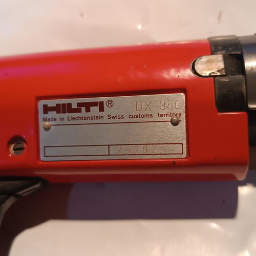 Hilti DX 350 Nail Gun like new