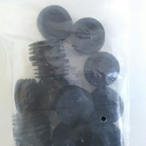 Plastic end caps set of 14, new