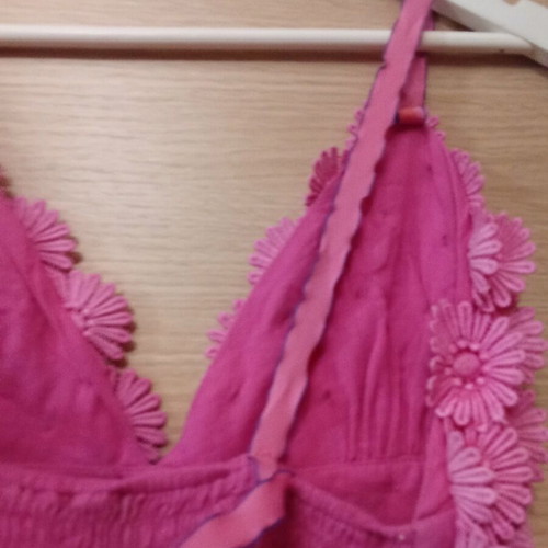 Manolo women's dress pink like new, sizes S/M