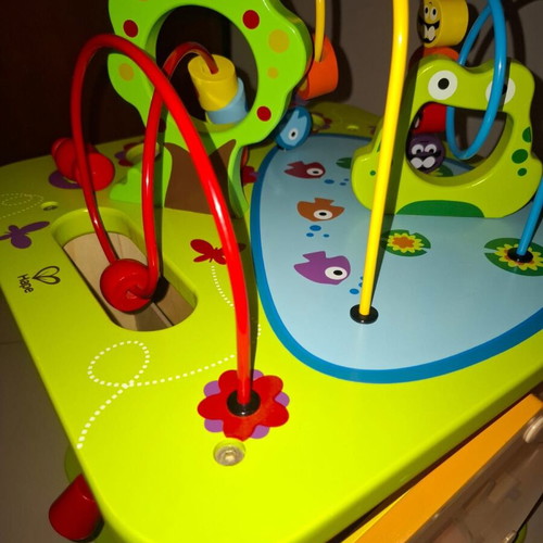 Hape Totally Amazing wooden activity cube Country Critters
