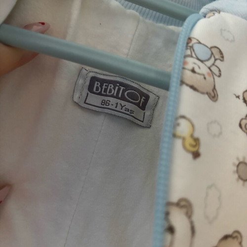 Baby Sleeping Bag new, unworn and washed with baby detergent