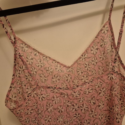 Floral nightdress Marks & Spencer like new, dusty pink cream flowers