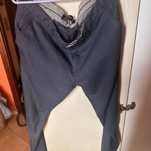 Men's pants size 38 like new, gray