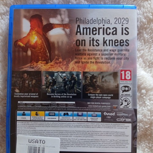 Homefront Revolution PS4 game