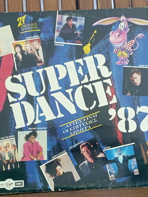Super Dance '87 2x βινύλιο LP σαν καινούργιο, συλλογή europop