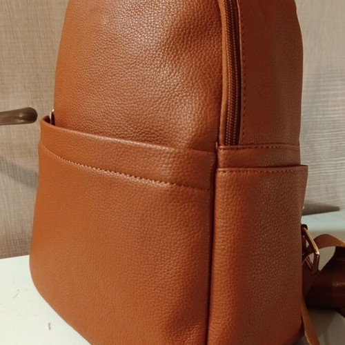 Women's backpack new, brown