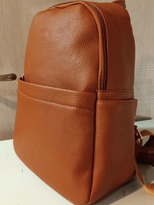 Women's backpack new, brown