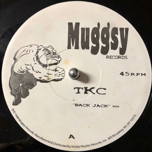 TKC Back Jack 12" vinyl used, electronic