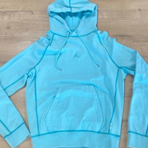 Jordan oversized hoodie, blue turquoise, size L