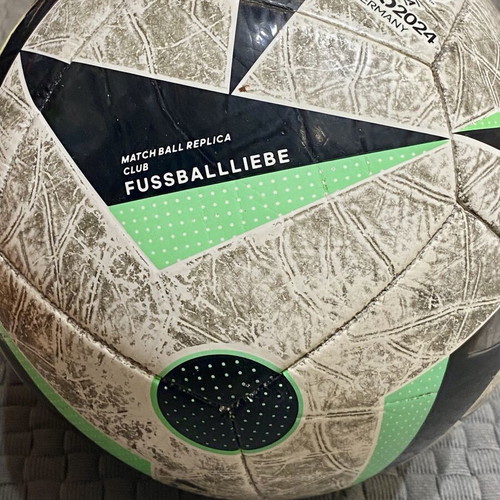 Adidas Fussballliebe Euro 2024 Club Football Size 5 used