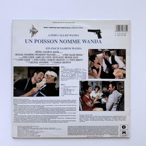 A Fish Called Wanda Movie Soundtrack LP used, pop genre