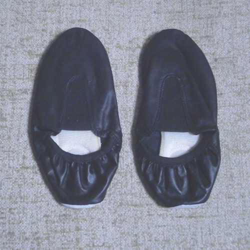 Soft Leather SHEDDO Ballet Shoes Size 31 New Black