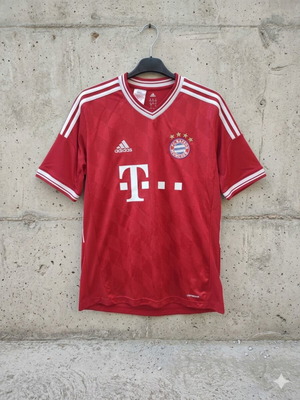 Adidas FC Bayern Munich 2013/2014 ποδοσφαιρική φανέλα γηπέδου μεταχειρισμένη, νεανικό XL