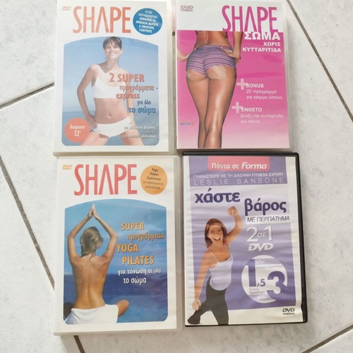 Set of 4 DVDs like new