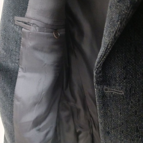Men's black velvet jacket like new, size 50 (M/L)