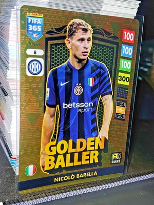 Nicolo Barella Golden Baller Adrenalyn XL Panini FIFA 365 καινούργιο