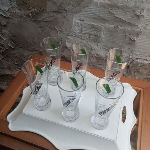 Glasses set of 6 new