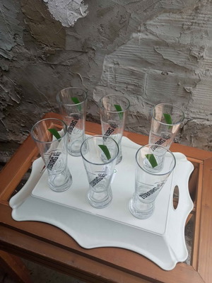 Glasses set of 6 new