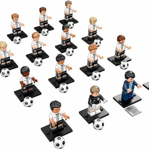 Lego Deutscher Fussball-Bund DFB Complete Series of 16 Minifigure Sets new