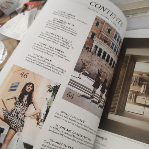 Greece Is Athens magazine issue 65 summer 2026 like new