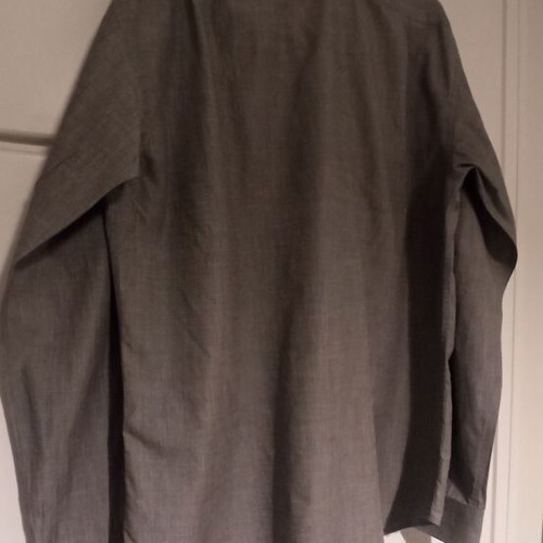 Men's cotton shirt Zara gray like new, size M