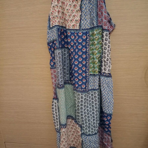 Spaghetti strap blouse used, multicolor, size M
