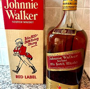 Johnnie Walker Red Label 2λιτρα (1970)