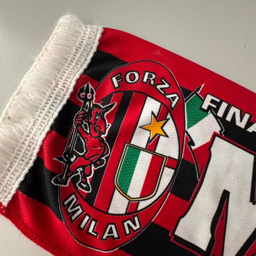 DOUBLE-SIDED SCARF Champions League Final 2007 MILAN LIVERPOOL 23/05/2007