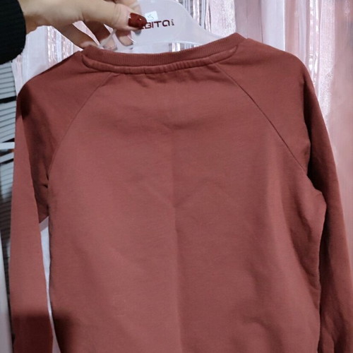 Name It sweatshirt for girls 4-5 years like new, brick red