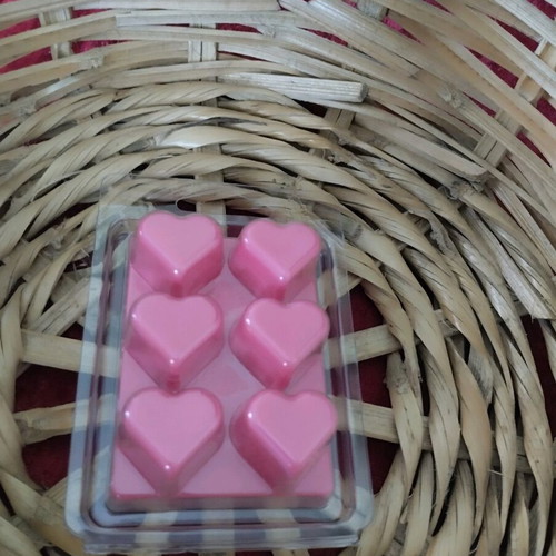 Handmade scented bar black orchid & pearl new, made of soy wax