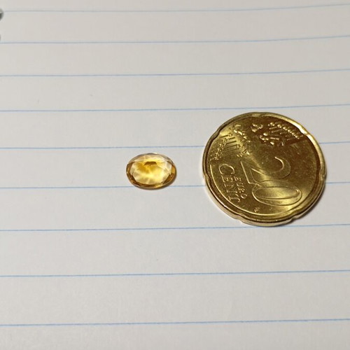 Citrine oval new 7#9
