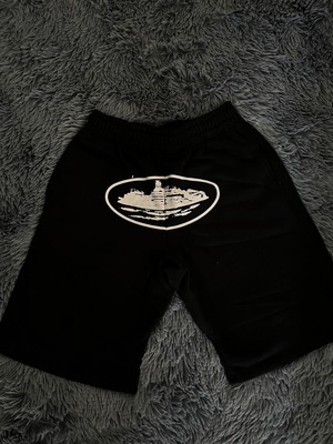 Corteiz shorts brand new, size S, black and white