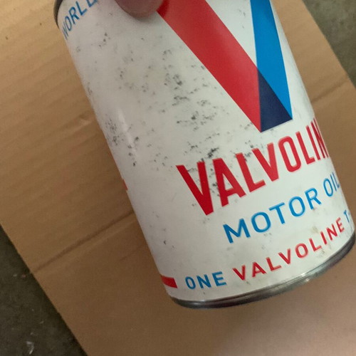 Valvoline Synguard metal 2lt with vintage box and shirt gift