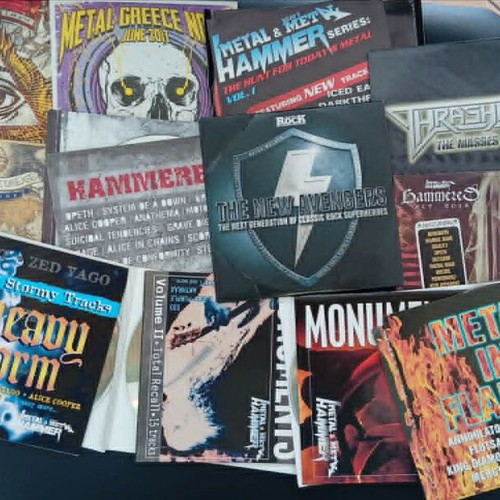 Heavy Metal Compilation CD Collection used, lot of 31
