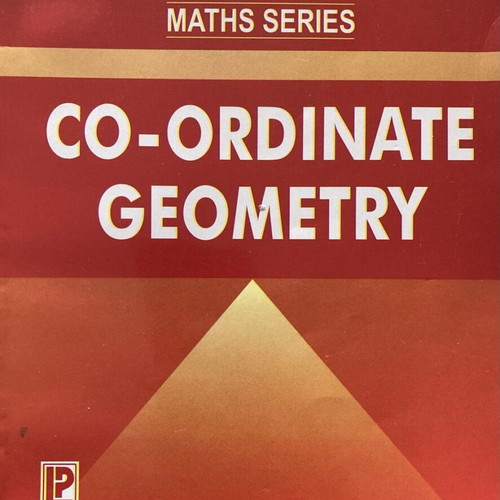 Golden Co-ordinate Geometry by N. P. Bali used English math book