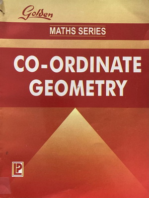Golden Co-ordinate Geometry by N. P. Bali used English math book