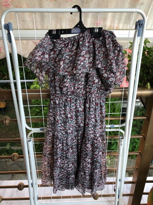 Summer dress like new, colorful, size M