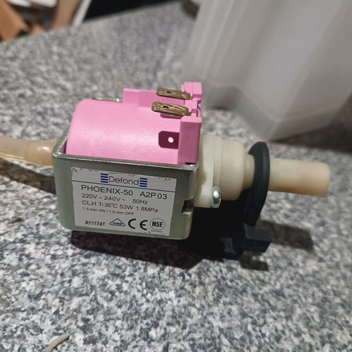 Coffee machine water pump like new 53W/220V