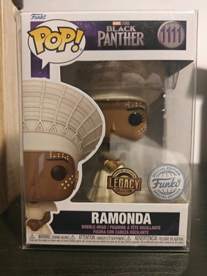 Funko Pop Marvel Black Panther Ramonda (Legacy) figure like new