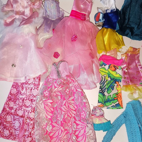 Barbie doll clothes pack of 20+ with defects