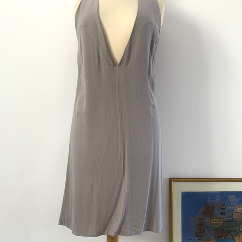Dress The Line Project gray size S new with deep V neckline
