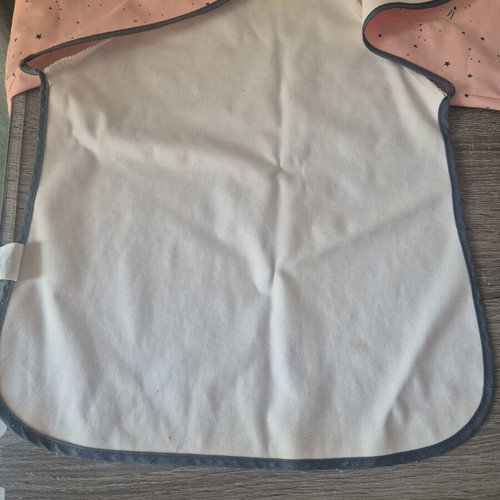 Disney Baby Silicone Bib with Sleeves used, waterproof
