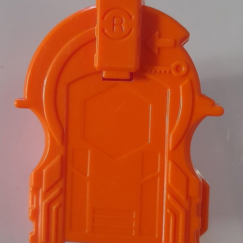 Beyblade Right-Spin Launcher, orange, Metal Fusion series
