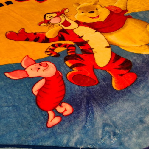Manterol Disney children's blanket used 1.60x2.20 velour with design